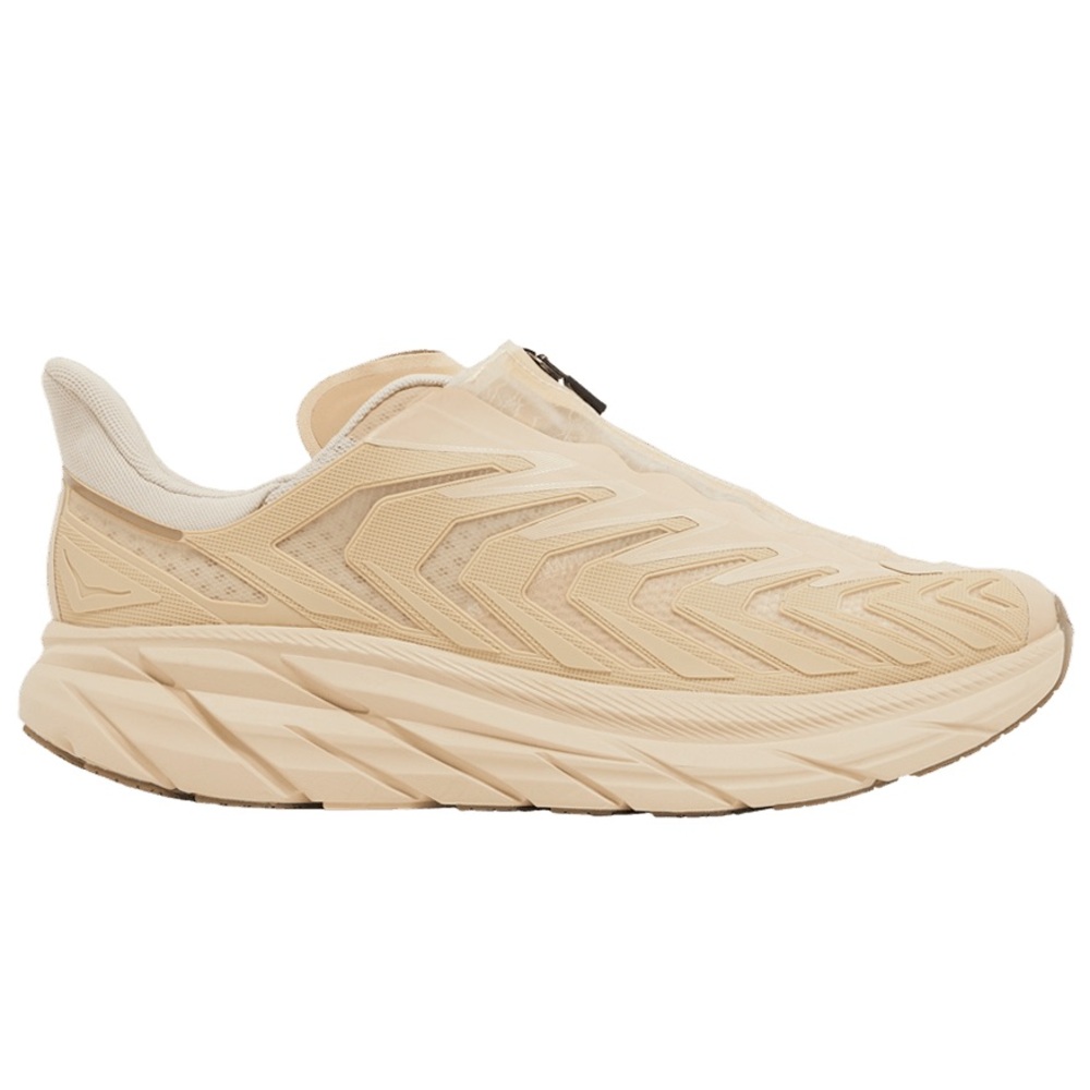 NWT Hoka Project Clifton Beige Shifting Sands Dune SSDD Unisex Sneakers Shoes - Picture 15 of 16